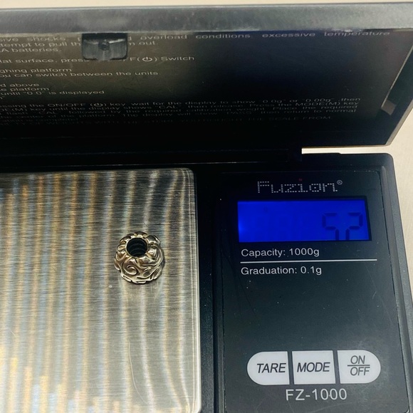 EUC Pandora 790548CZ Sterling Silver Day Dream Bead w/ Clear Zirconia - Picture 11 of 11